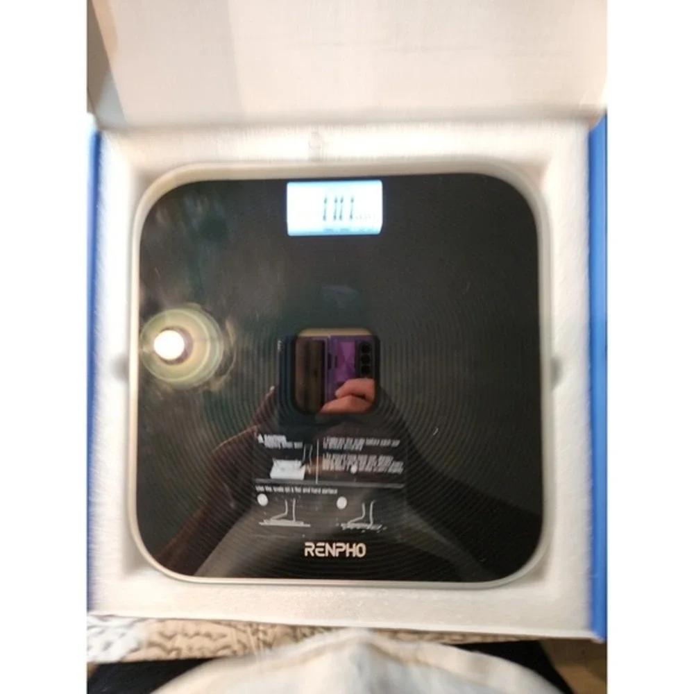 RENPHO Highly Accurate Digital Body Weight Scale, 400 Lb, Digital smart Tape‎